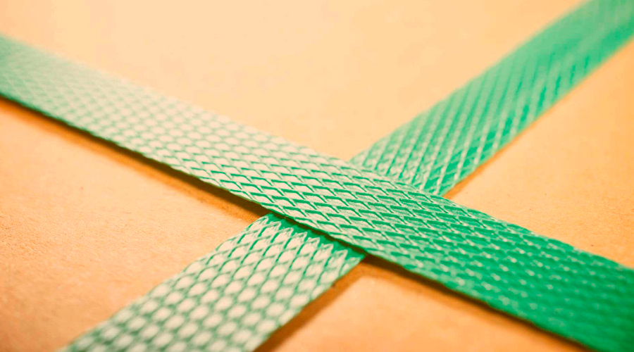 Fleje de polipropileno para asegurar pallets y paquetes industriales