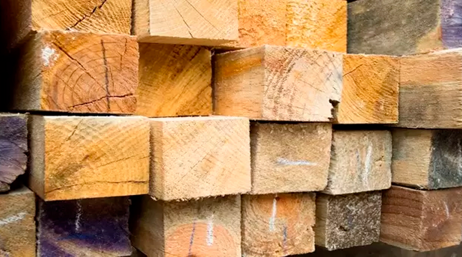 Polines de madera para soporte y paletizado de carga industrial